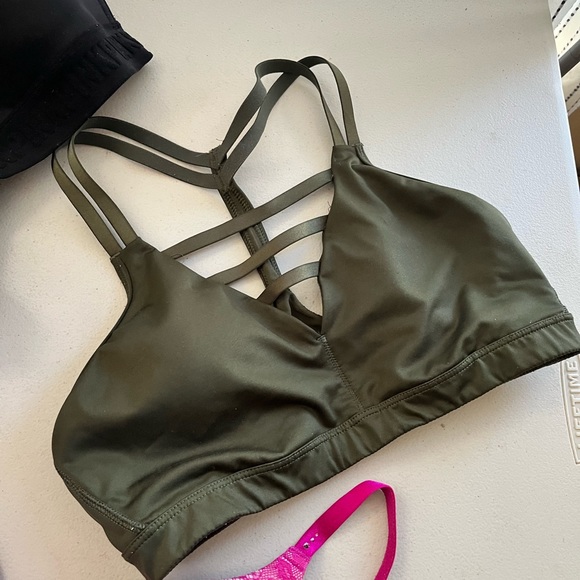 victoria secret Bra Lot sport bra 36D 34D 34DD - Picture 6 of 10